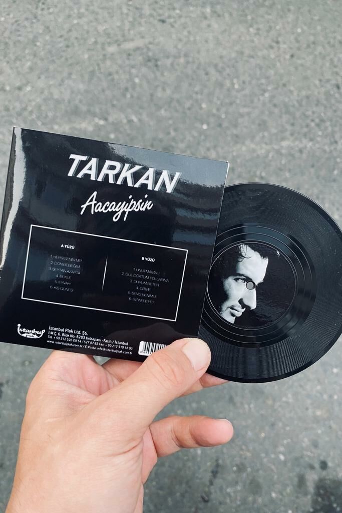 Tarkan Aacayipsin Mini Dekoratif Plak Bardak Altlığı Magnet