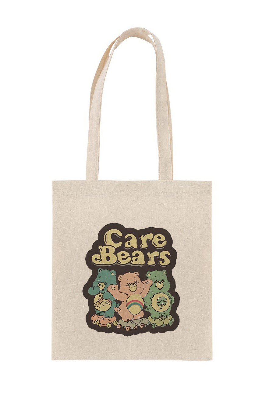 Care Bears Kalp Baskılı Bez Çanta