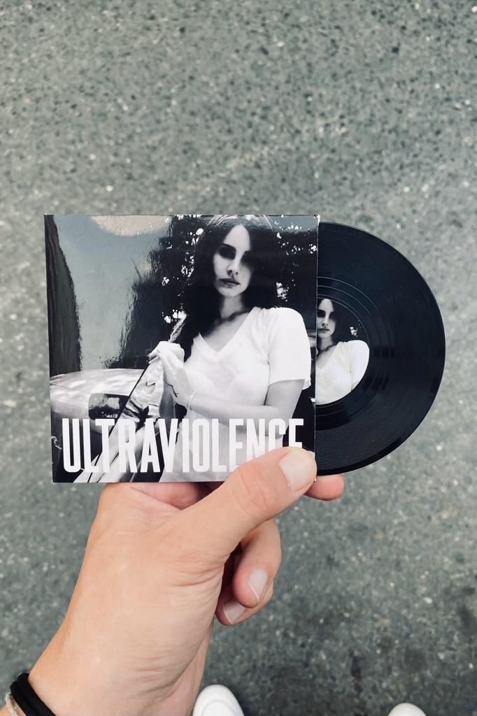Ultraviolence Lana Del Rey Mini Dekoratif Plak Bardak Altlığı Magnet