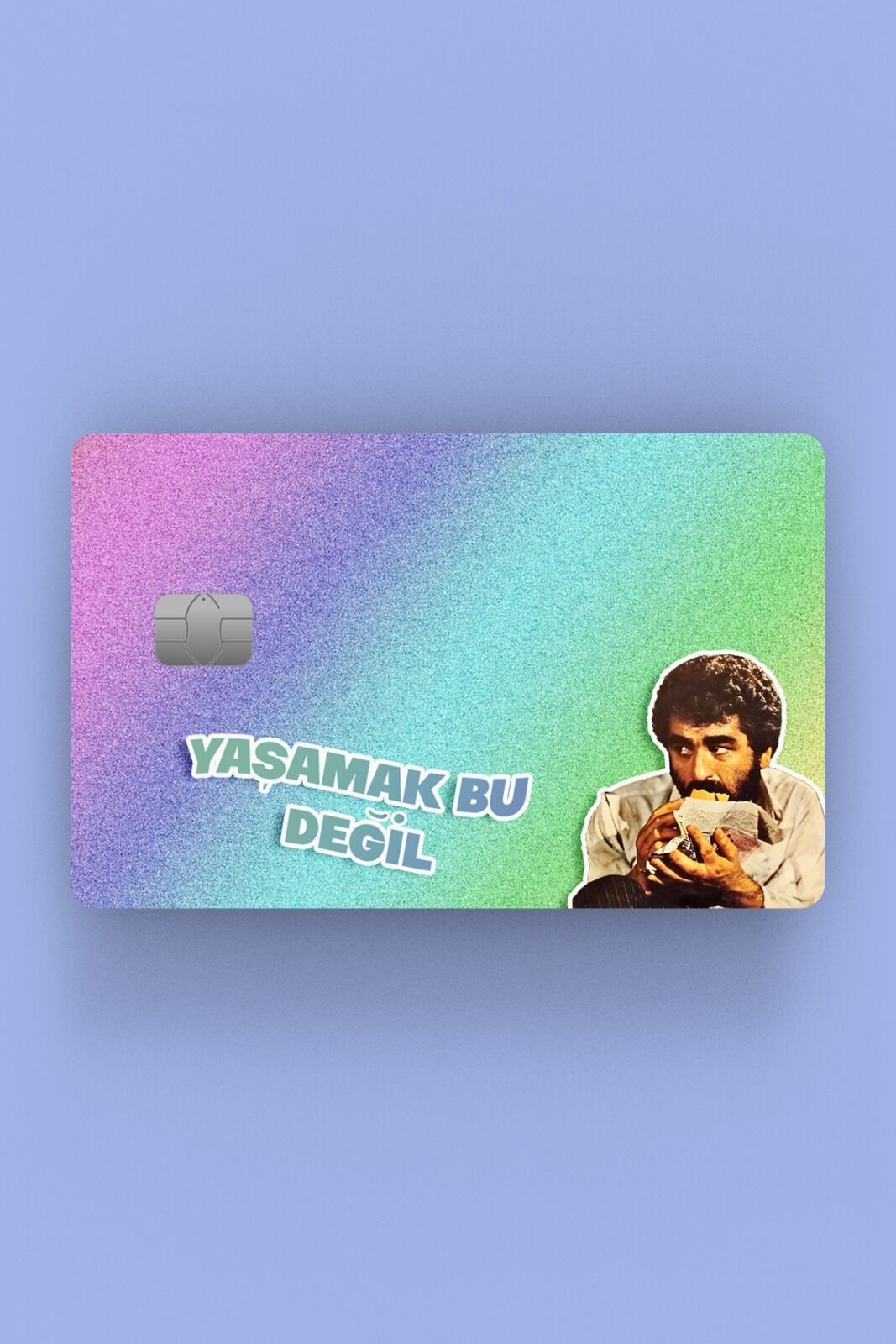 Kart Kaplama Etiketi - Yaşamak Bu Değil İbrahim Tatlıses