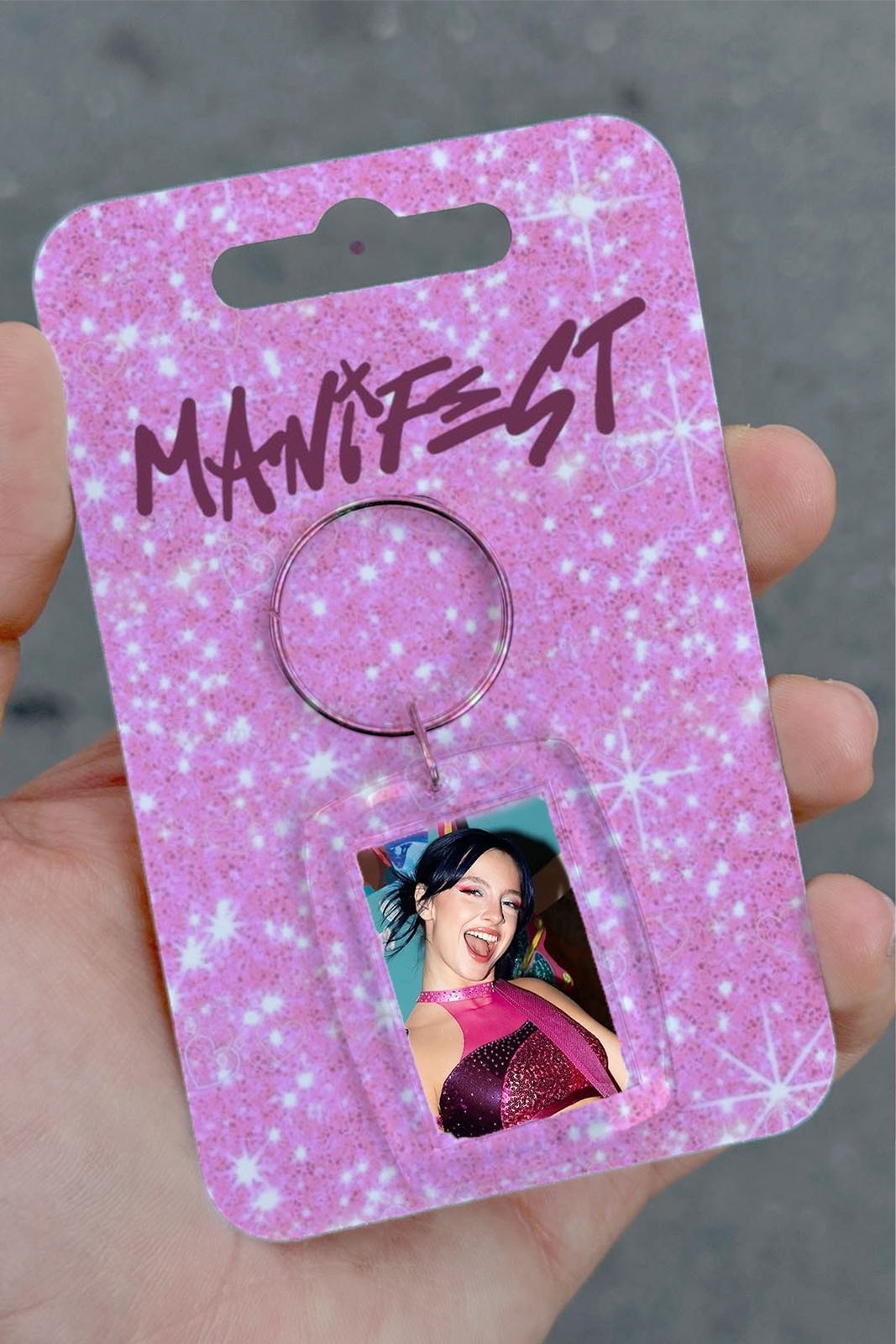 Şeffaf Çerçeve Anahtarlık Özel Ambalajlı Manifest Zoktay