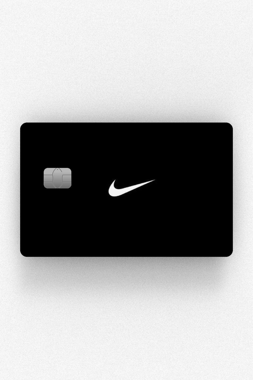 Kart Kaplama Etiketi - Nike Siyah