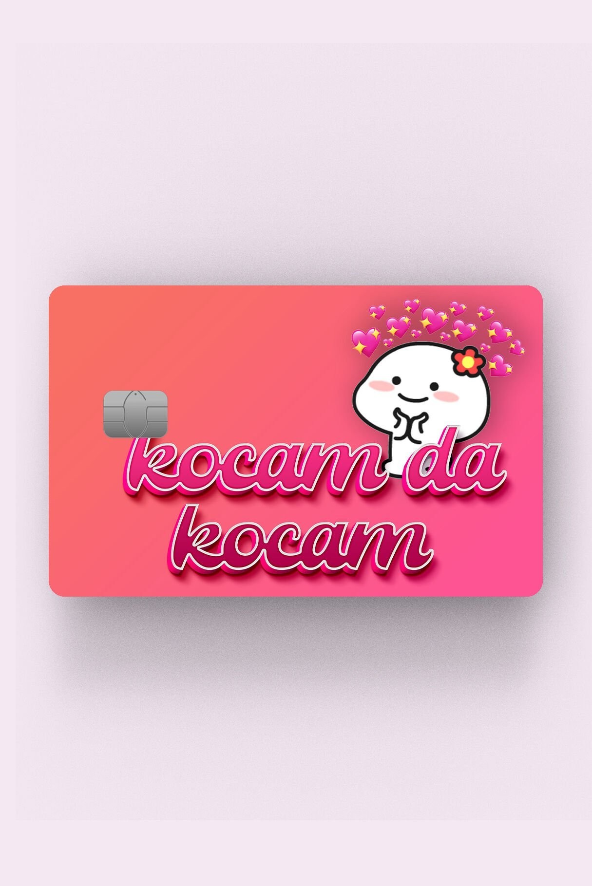 Kart Kaplama Etiketi - Kocam da Kocam