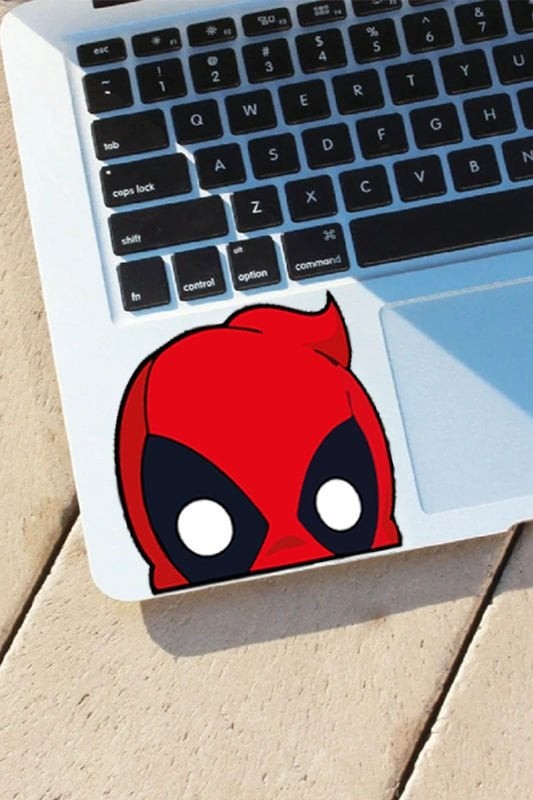 Deadpool Araba Motosiklet Laptop Folyo Sticker