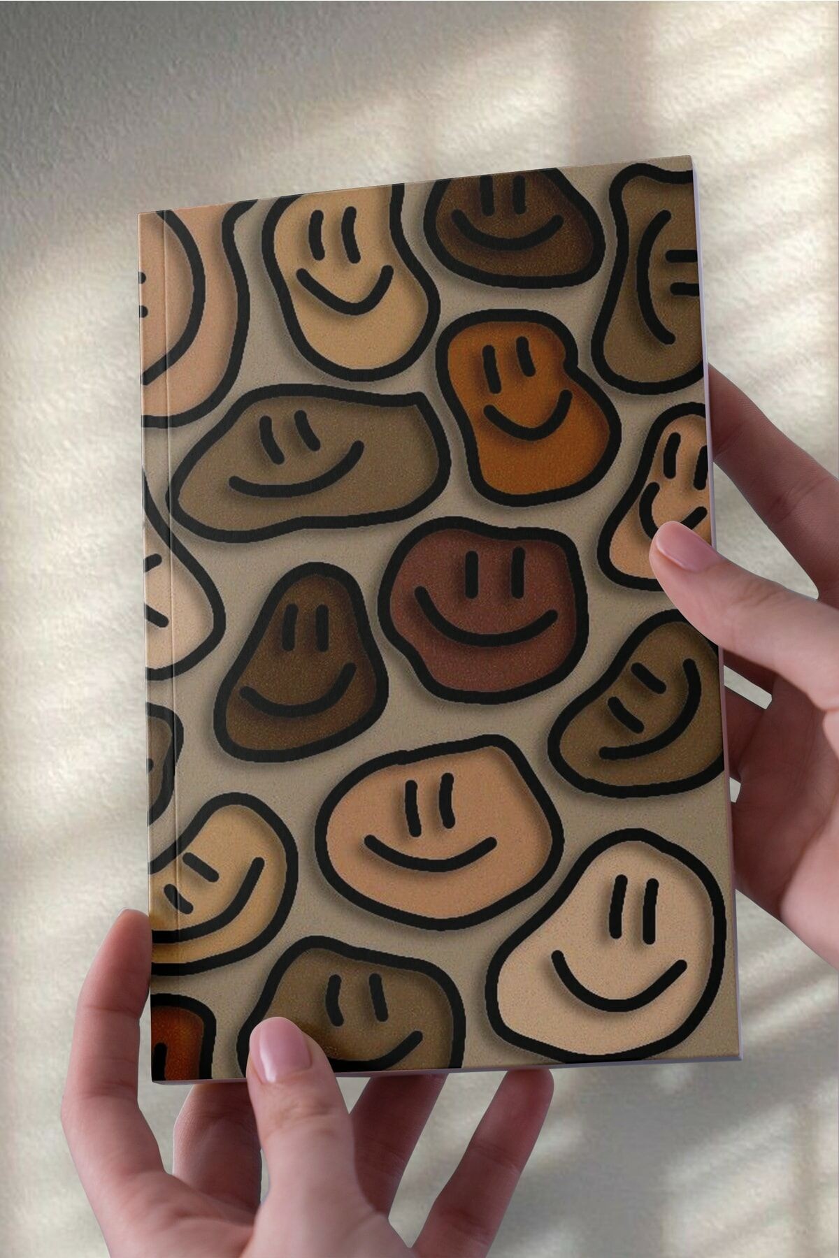 A5 Defter Kahverengi Smile