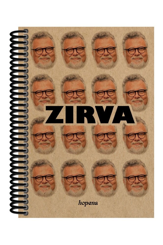 Spiralli A5 Defter Celal Şengör ZIRVA