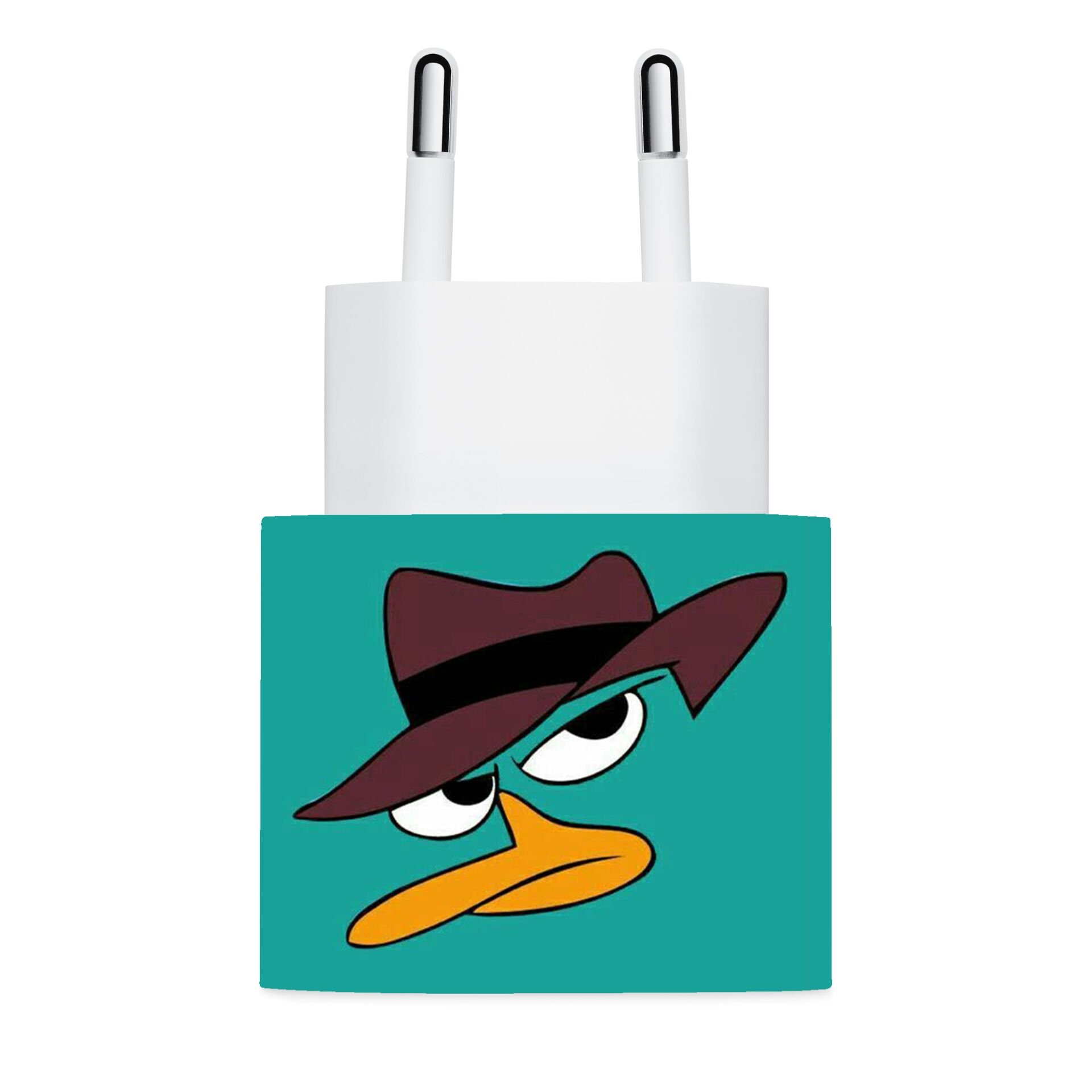 iPhone 20W Şarj Aleti Kaplaması -  Ornitorenk Perry