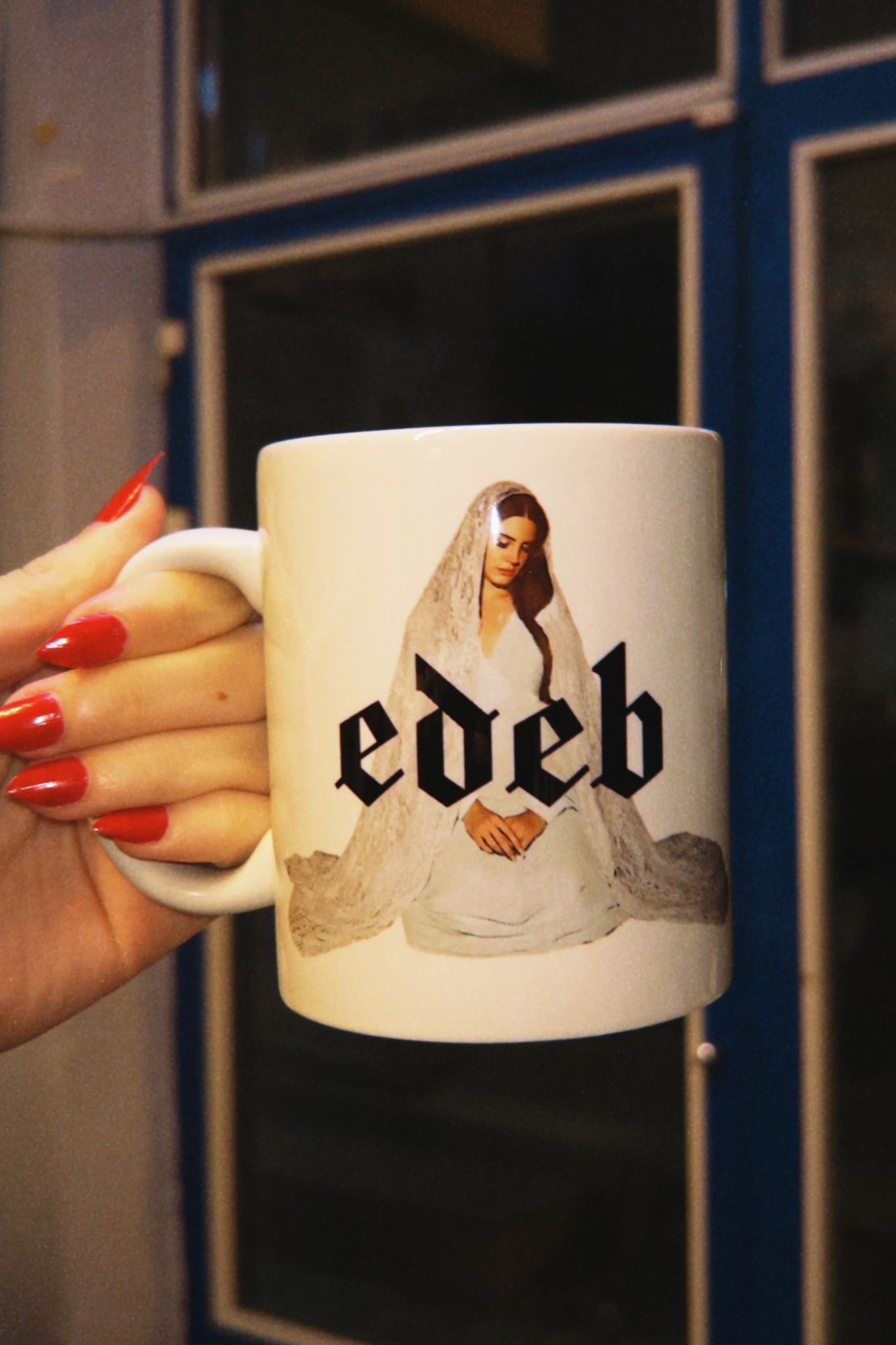 Lana Del Rey Edeb Beyaz Kupa Bardak