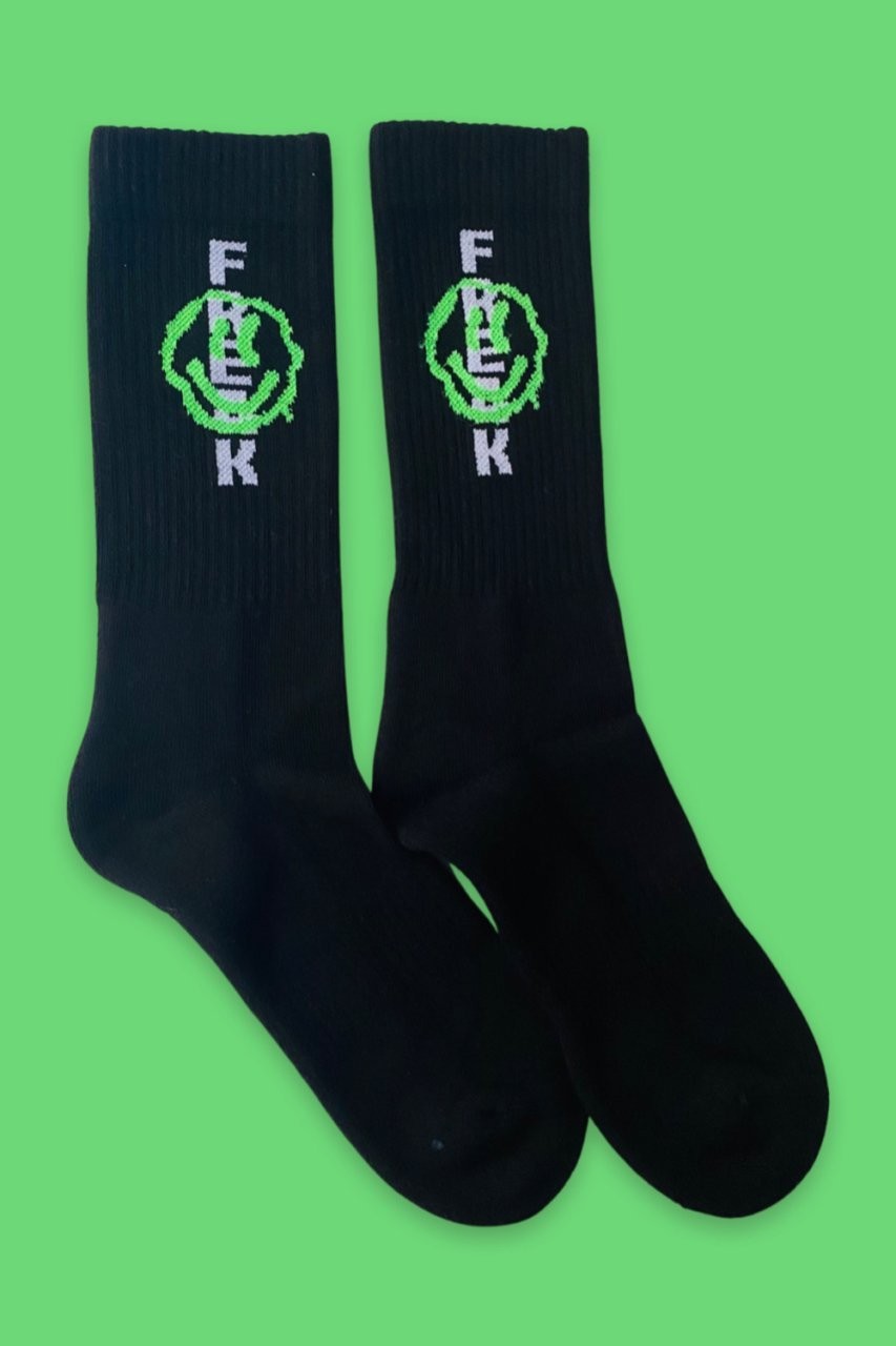 Freak Siyah Havlu Çorap
