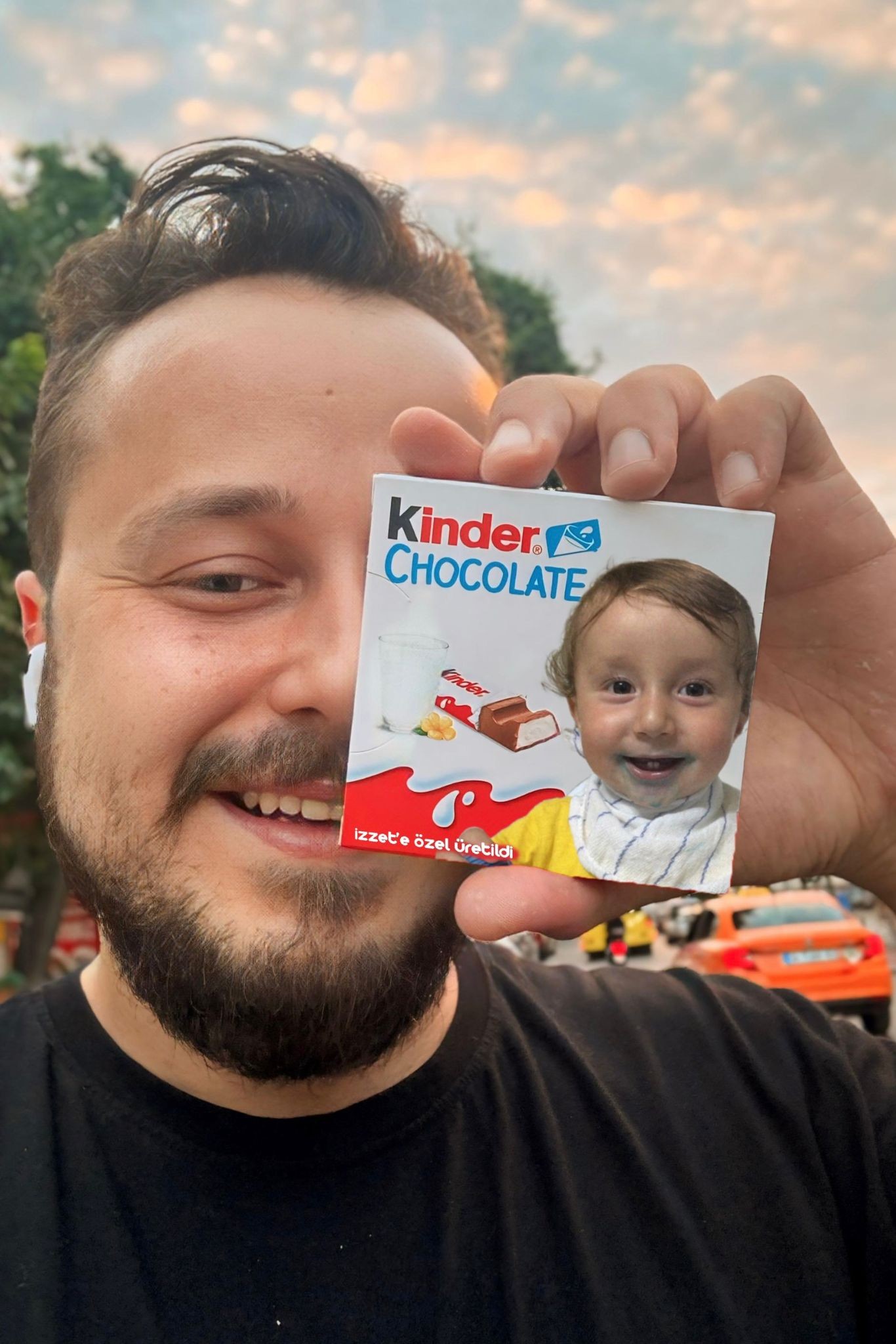 Kişiye Özel Kutu İçerisinde Kinder Chocolate 