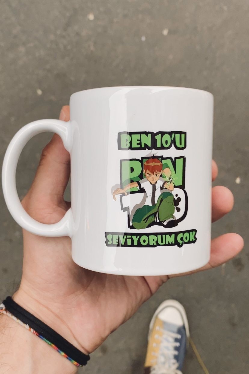 Beyaz Kupa - Ben 10’nu Seviyorum BEN10