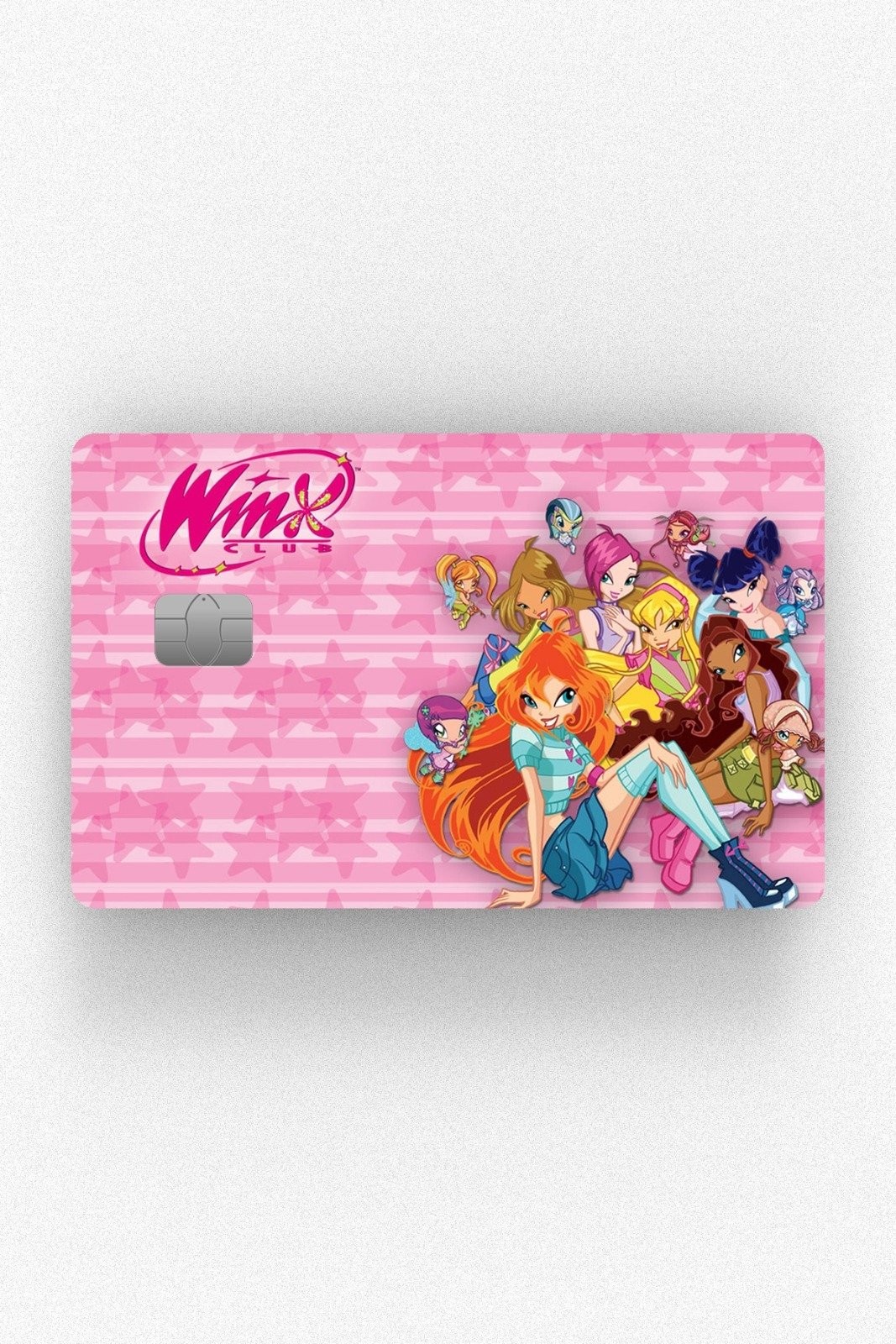 Kart Kaplama Etiketi - Winx Karakterler