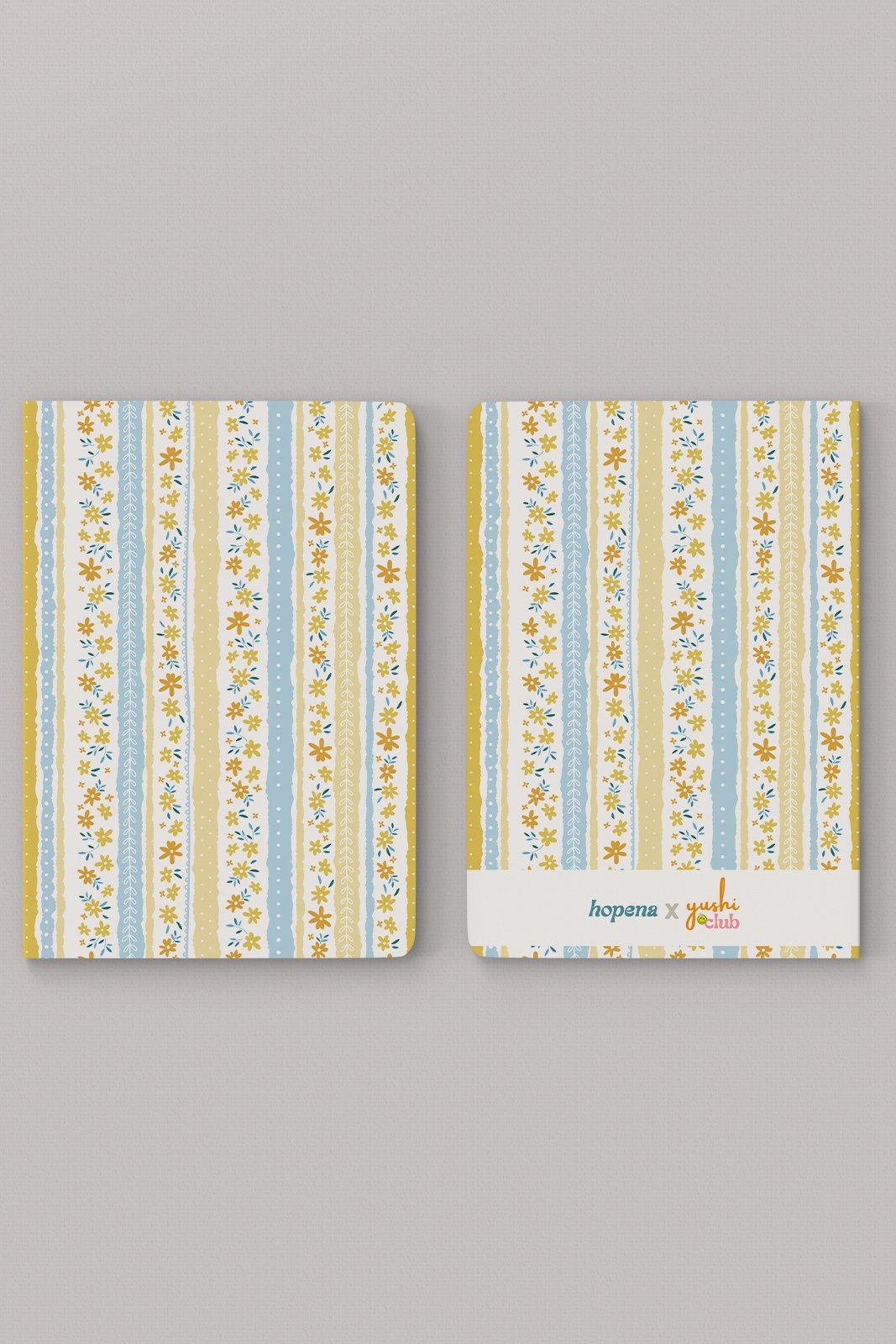 A5 Defter Yushiclub Çiçek Şeridi