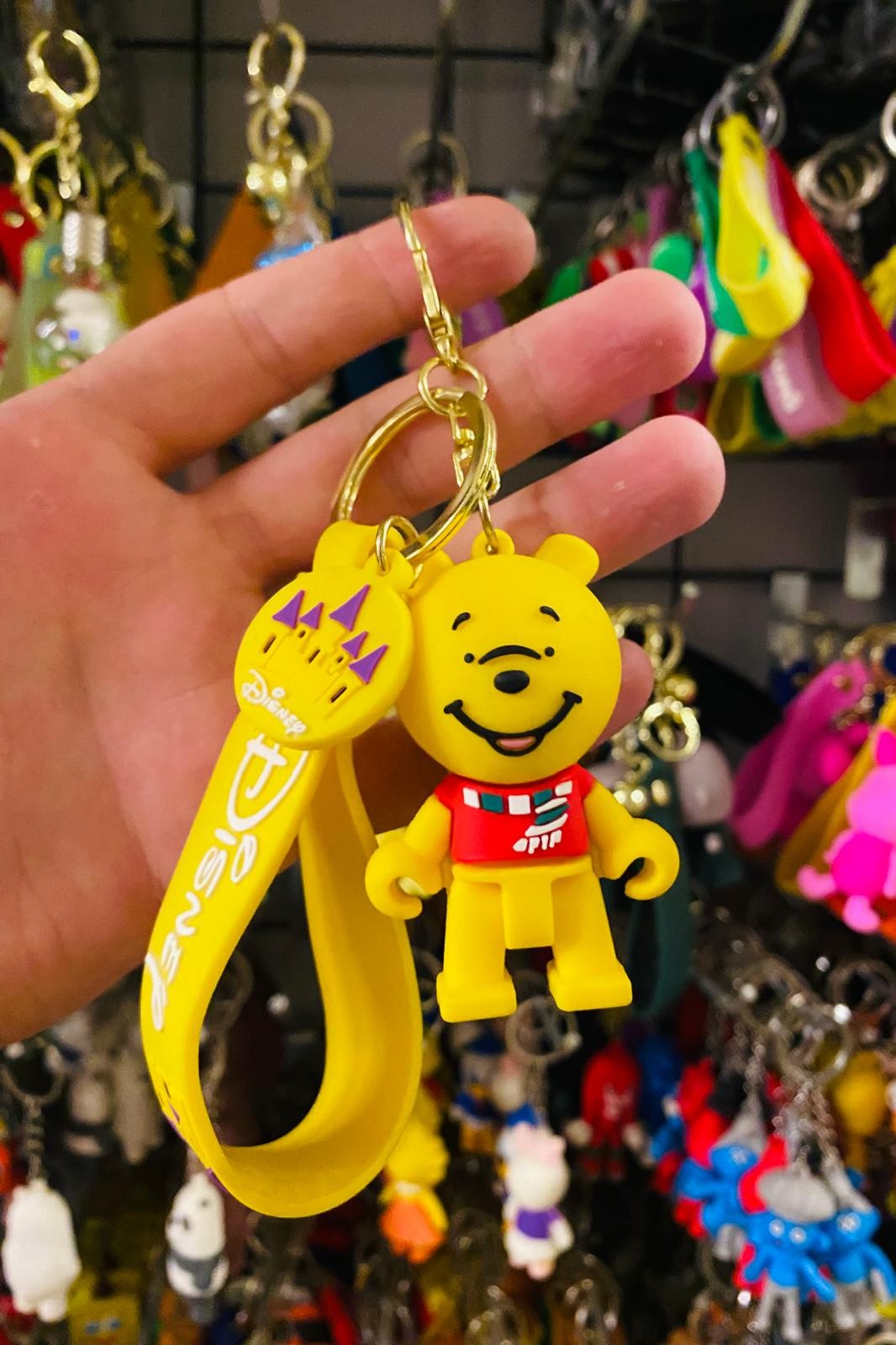 Silikon Anahtarlık Lego Winnie