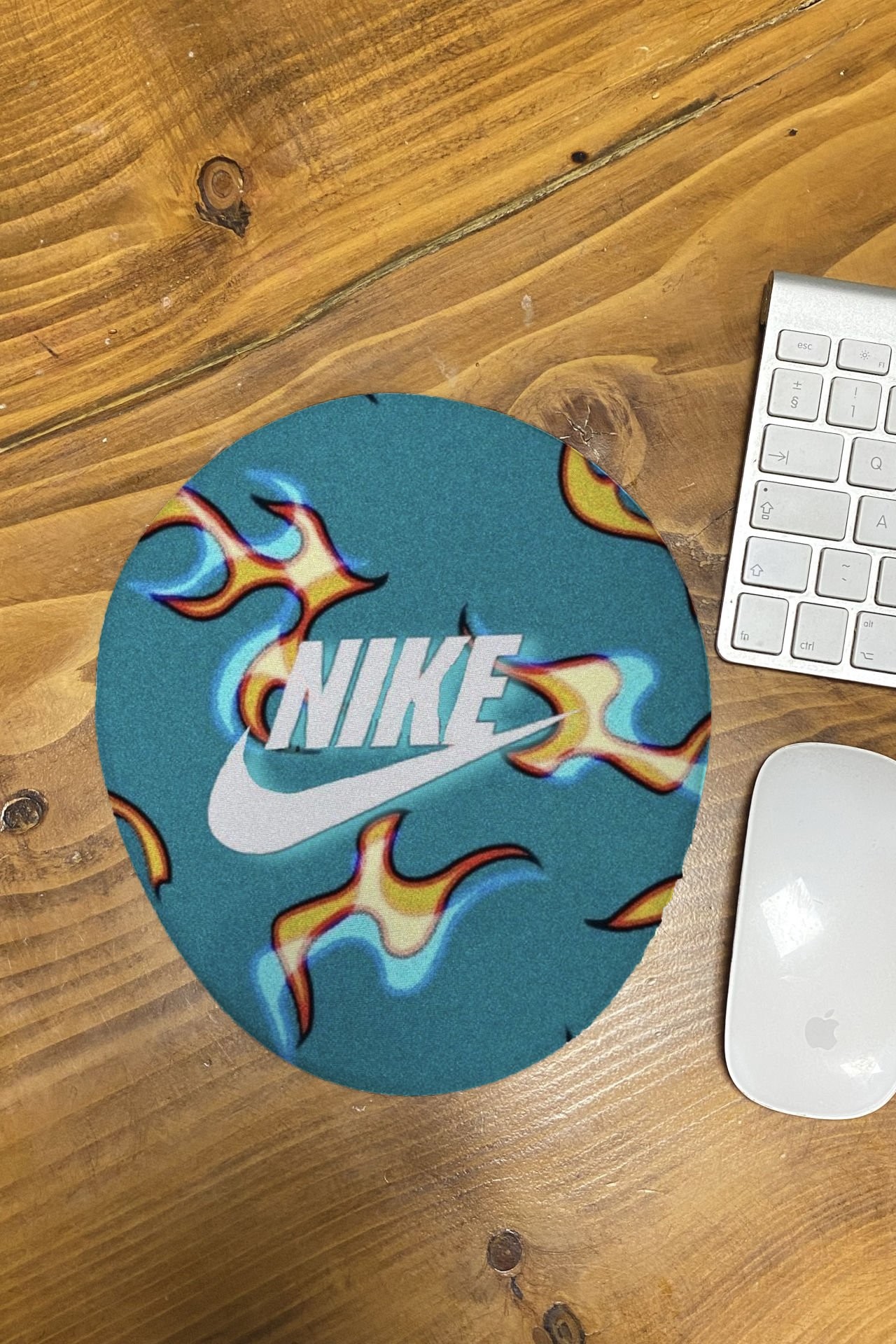 Bilek Destekli Mouse Pad - Nike Alev