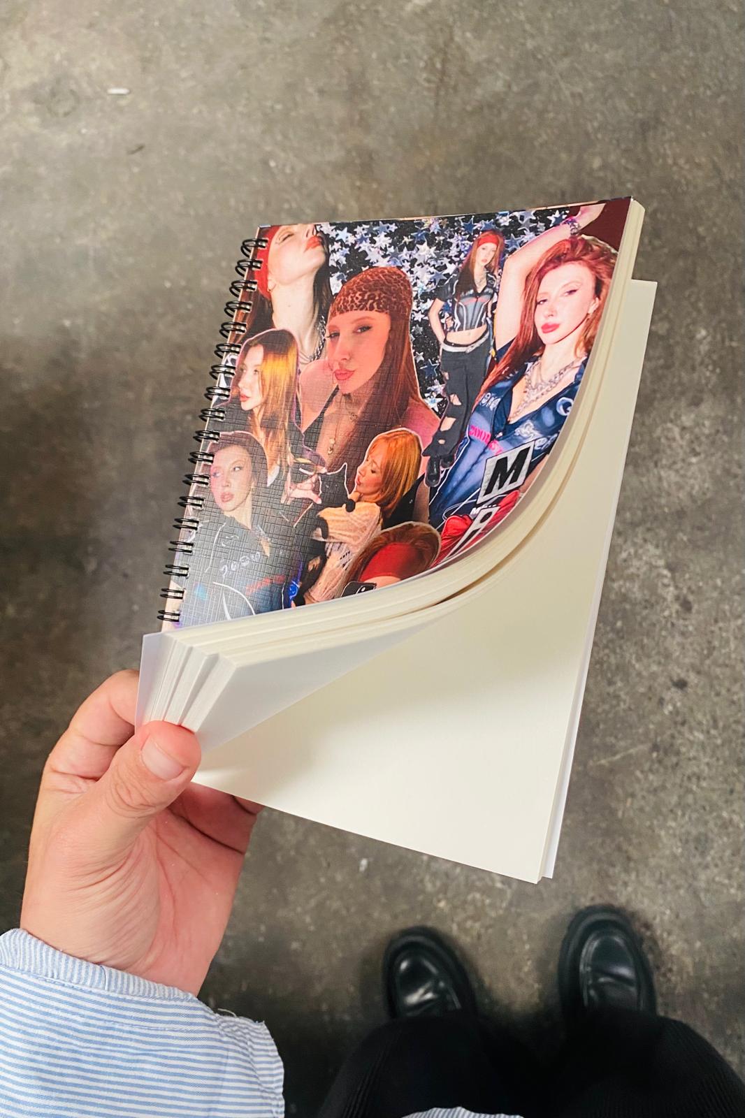 Spiralli A5 Defter Manifest Mina (200 Sayfa)
