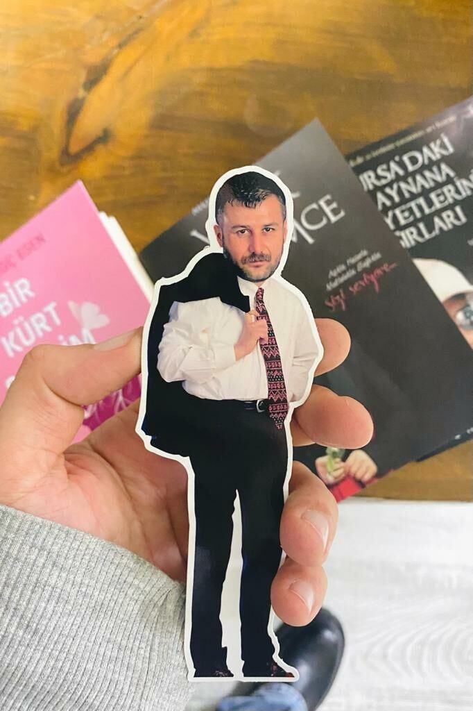 Koca Kafalar 3D Kitap Ayracı - Azer Bülbül