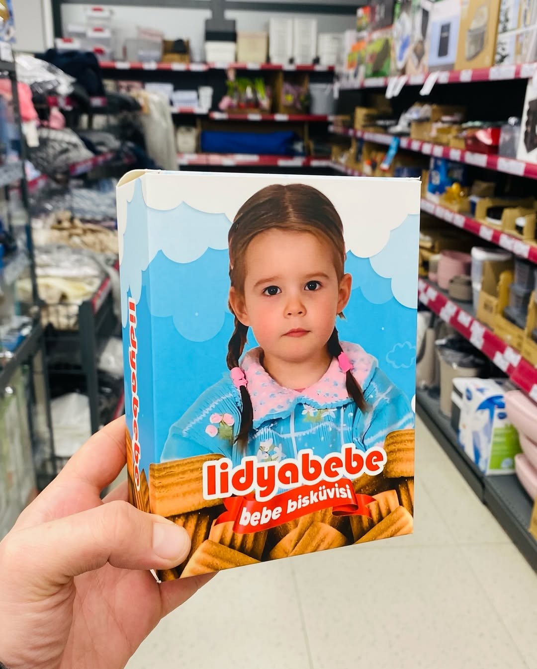 Kişiye Özel Kutu İçerisinde Bebek Bisküvisi