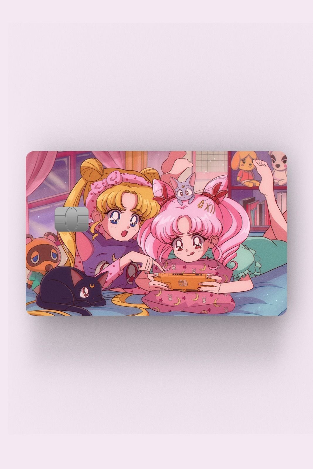 Kart Kaplama Etiketi - Sailor Moon