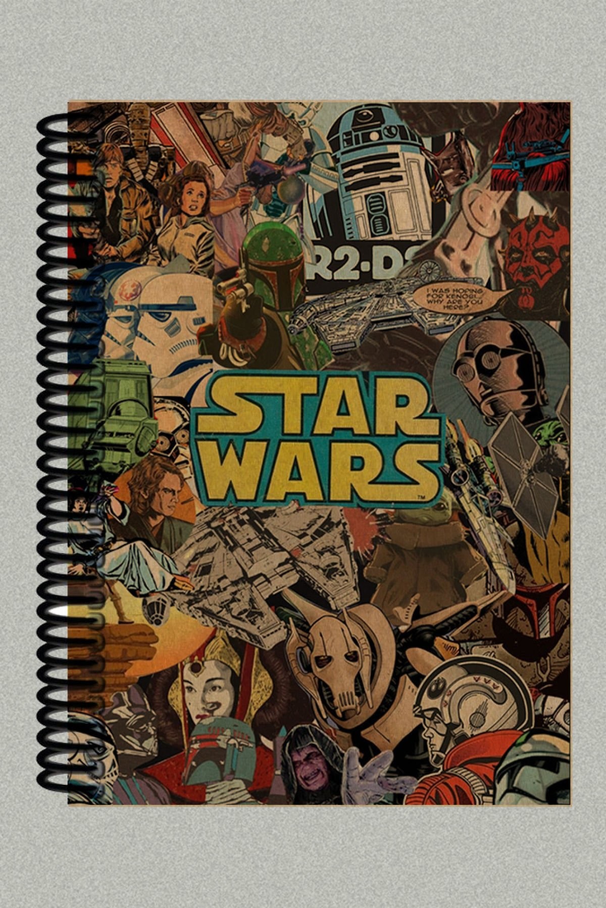 Spiralli A5 Defter Star Wars