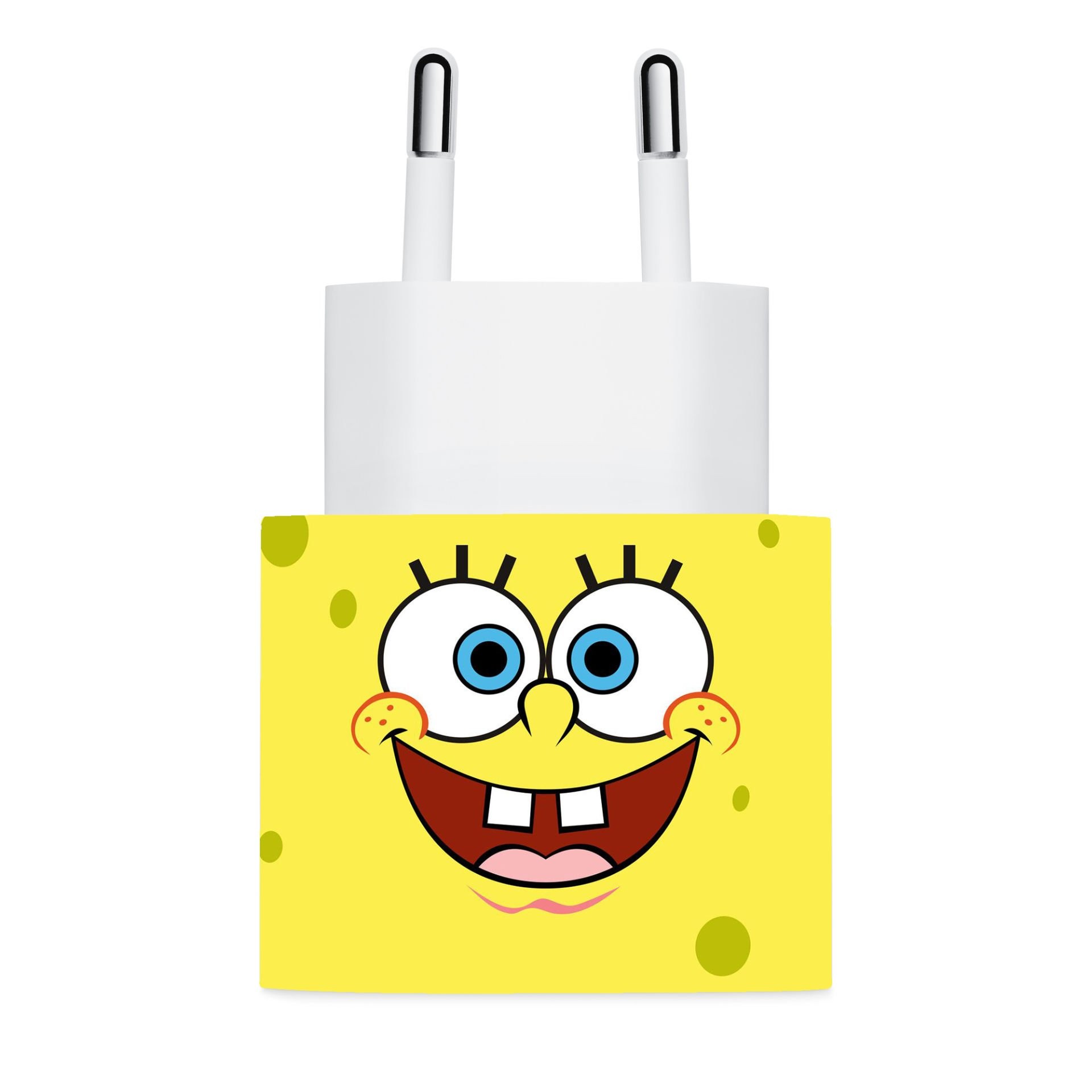 iPhone 20W Şarj Aleti Kaplaması -  Süngerbob