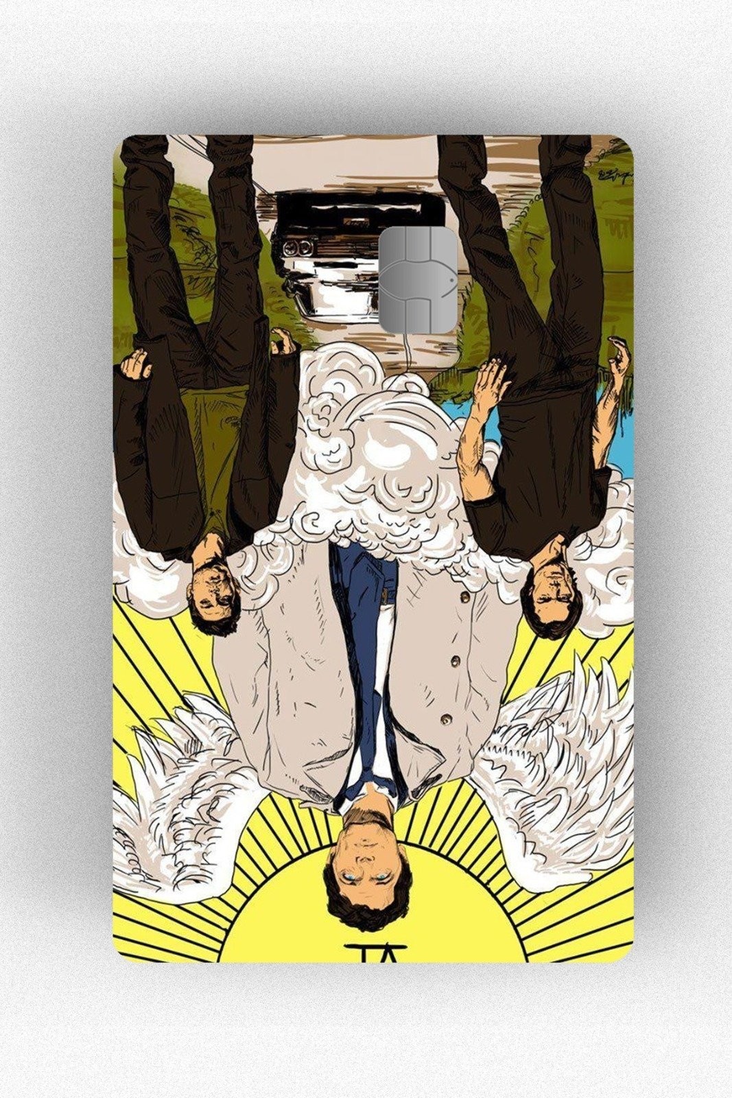 Kart Kaplama Etiketi - Supernatural Tarot