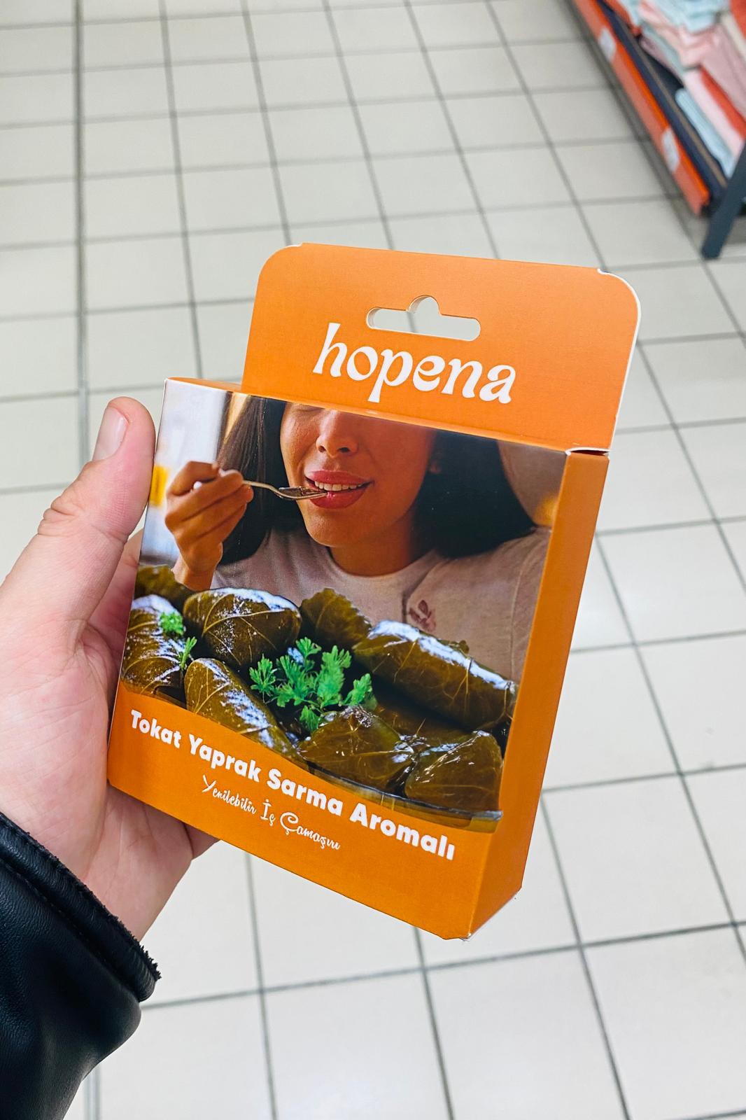 Tokat Yaprak Sarma Aromalı Kutulu Yenilebilir İç Çamaşırı