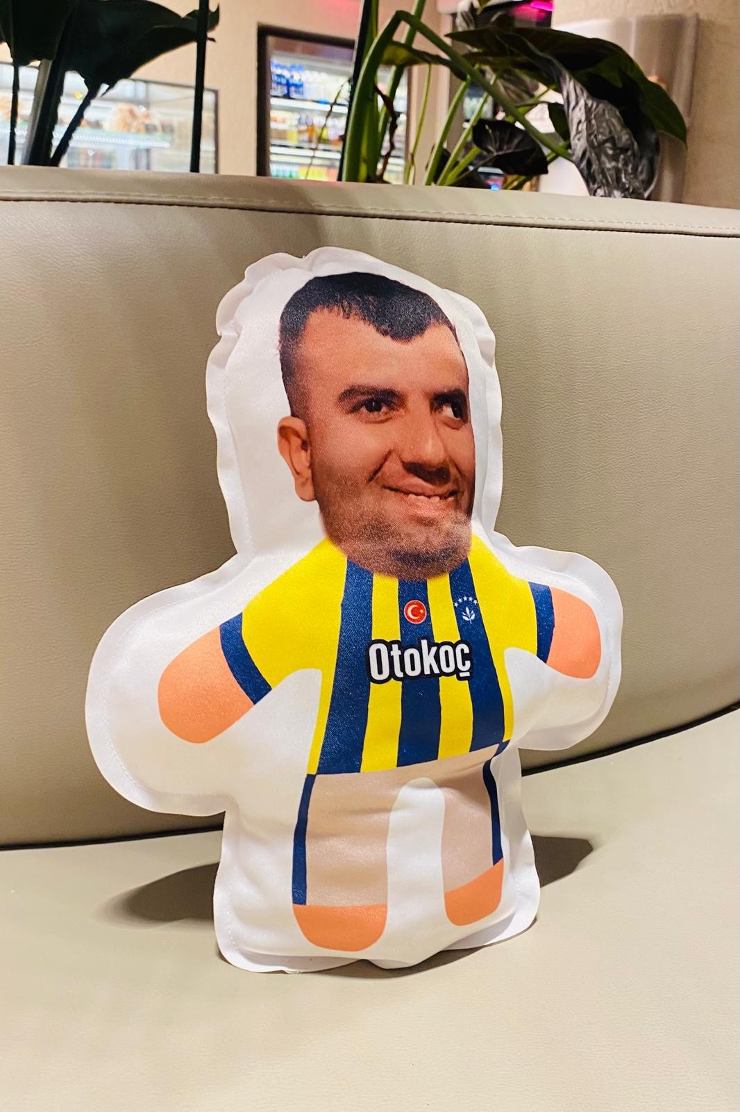 3D Mini Yastık - Kadıköy Boğası