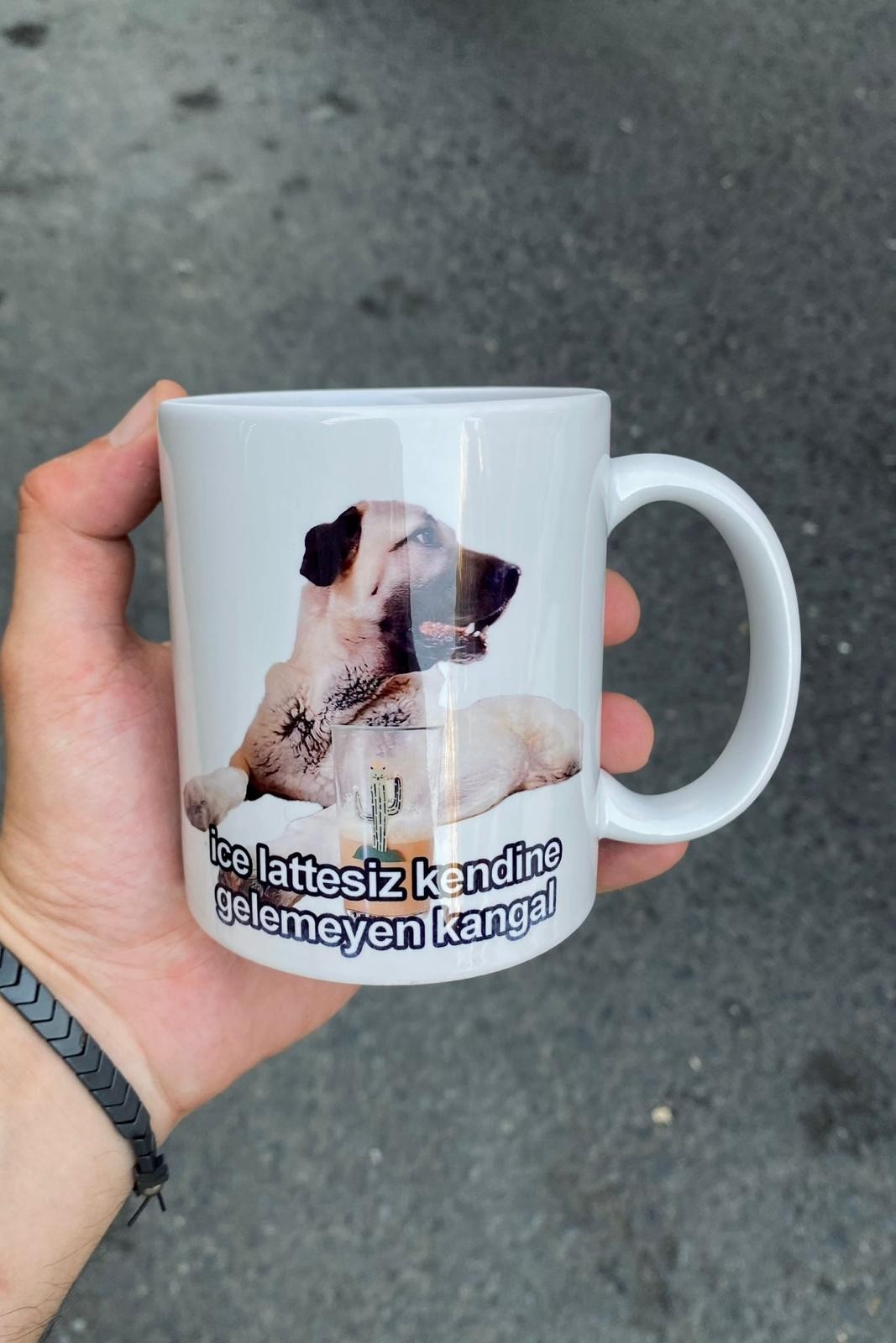 Beyaz Kupa - Ice Latte Kangal