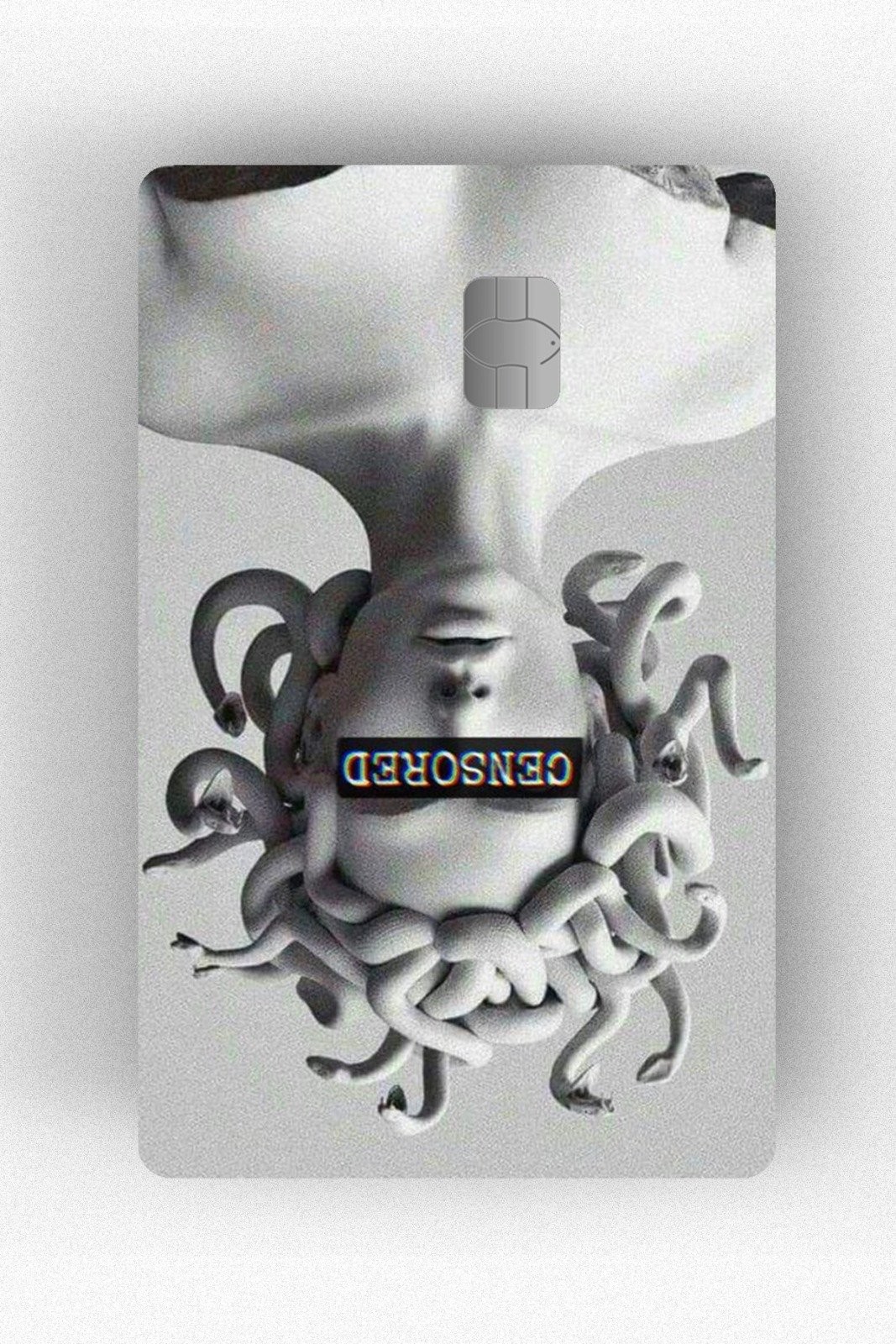 Kart Kaplama Etiketi - Medusa