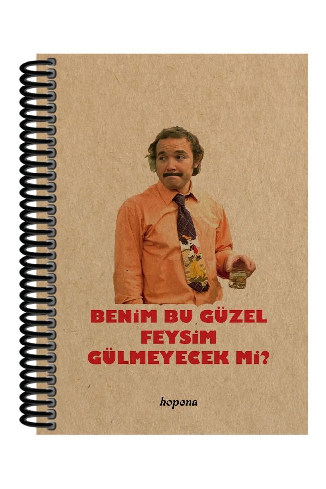 Spiralli A5 Defter Avrupa Yakası Burhan Güzel Feysim
