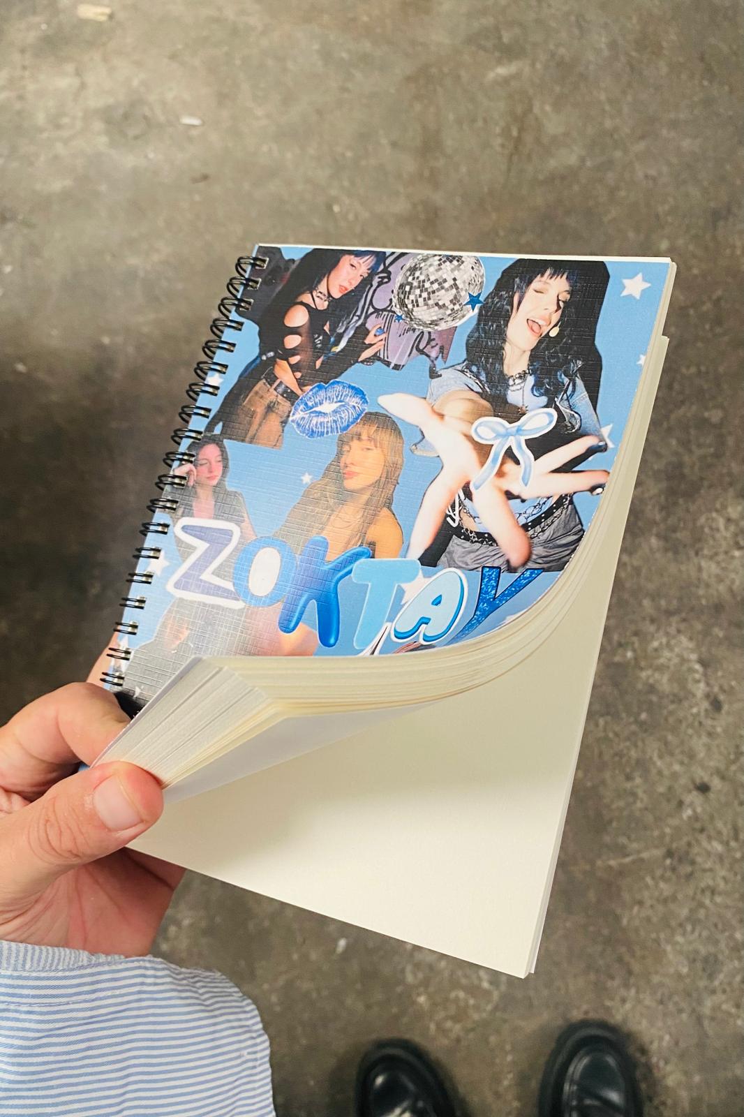 Spiralli A5 Defter Manifest Zoktay (200 Sayfa)