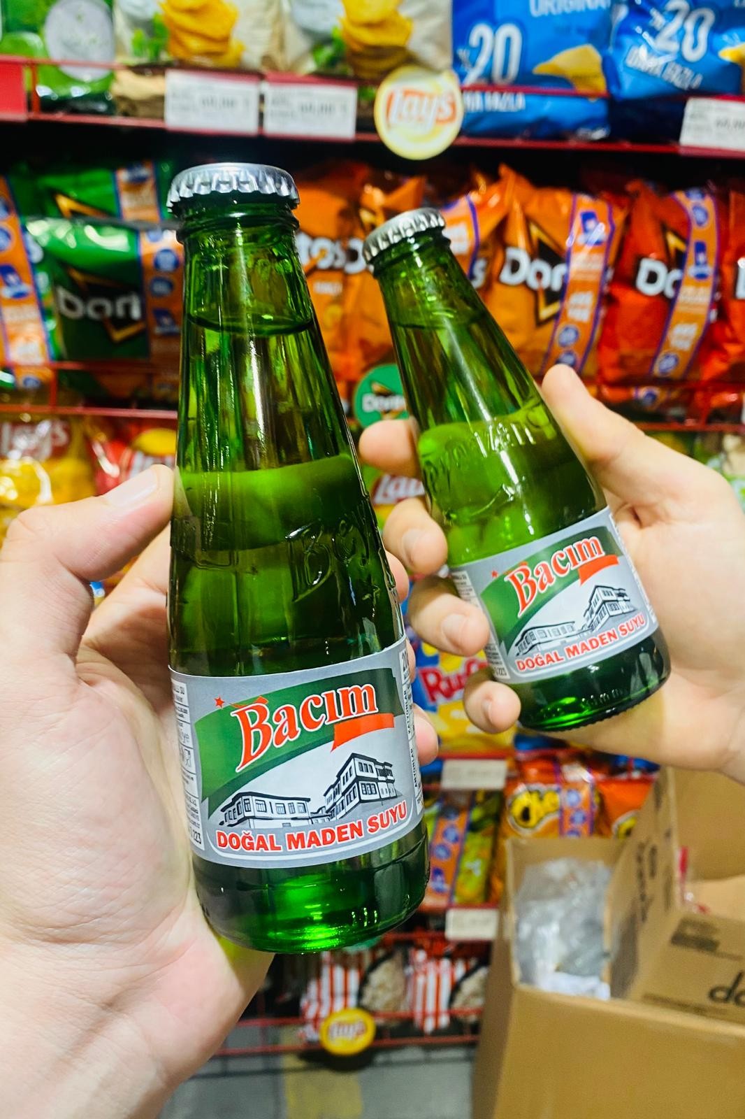 Bacım Beypazarı Etiketi 20cl Maden Suyu Etiketi 2 Adet Etiket