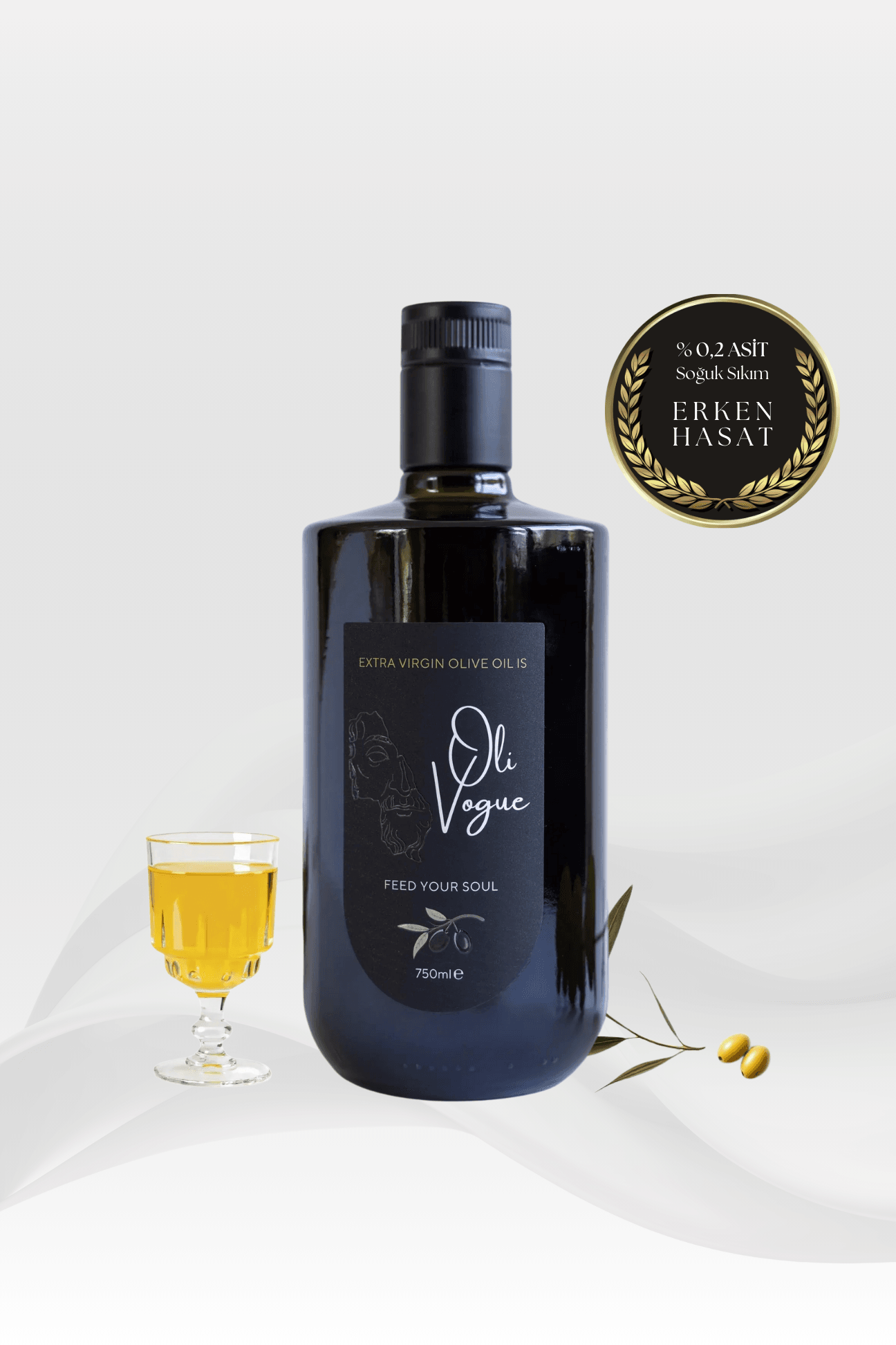 1st. Date Premium Erken Hasat Naturel Sızma Zeytinyağı (750 ml)