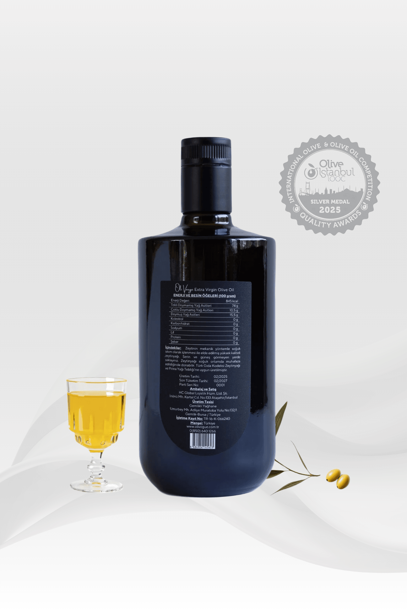 1st. Date Premium Erken Hasat Naturel Sızma Zeytinyağı (750 ml)