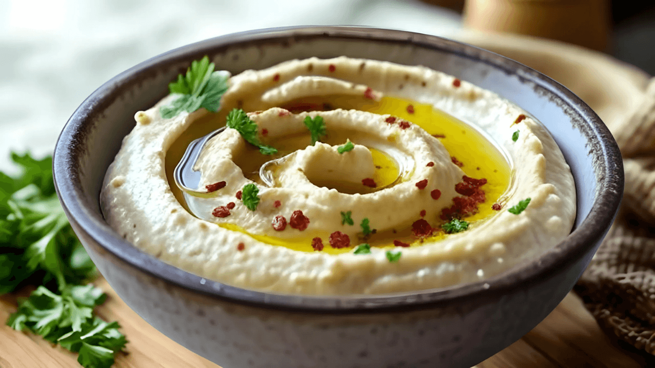 Akdeniz Usulü Zeytinyağlı Humus: Oli Vogue ile Pürüzsüz Lezzet