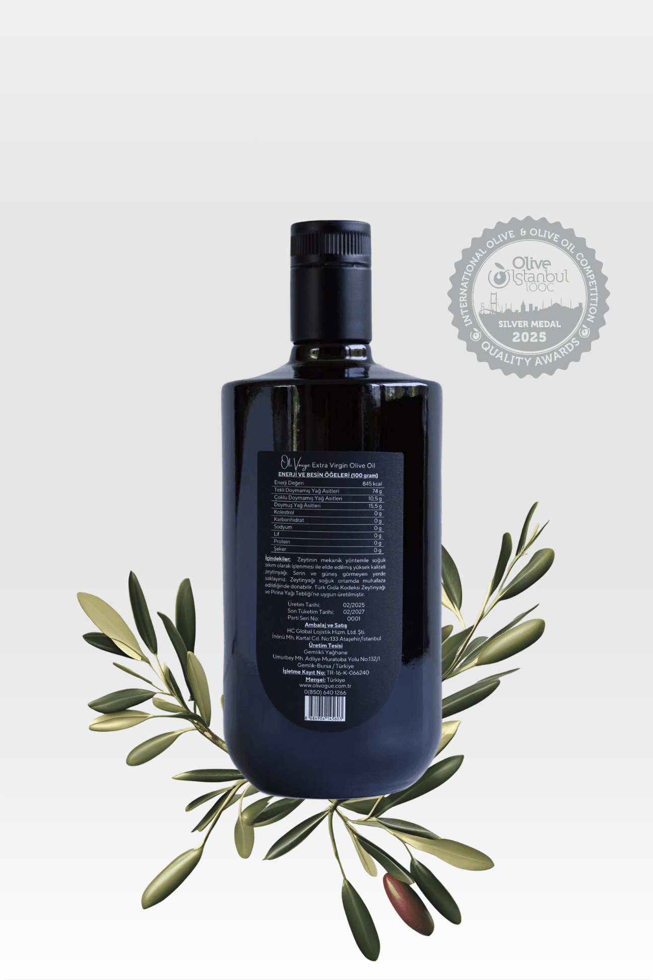 1st. Date Erken Hasat Naturel Sızma Zeytinyağı (750 ml)