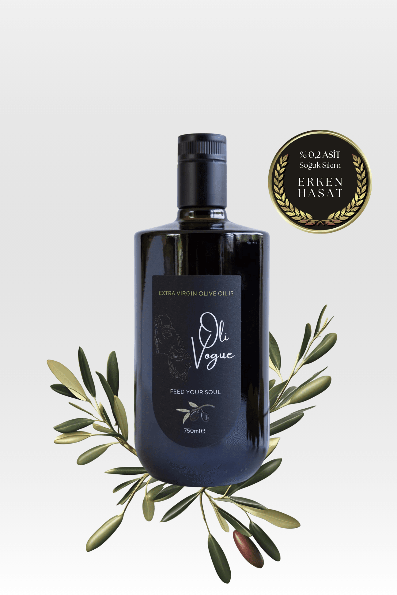 1st. Date Erken Hasat Naturel Sızma Zeytinyağı (750 ml)