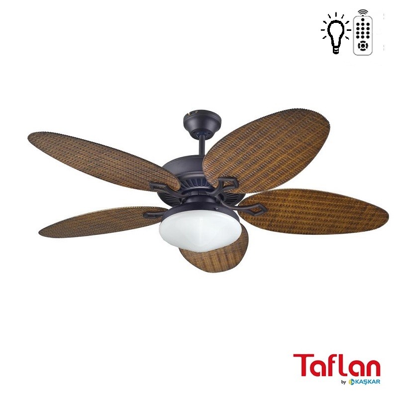 TAFLAN - KAŞKAR T52047 LAMBALI UZAKTAN KUMANDALI TAVAN VANTİLATÖRÜ
