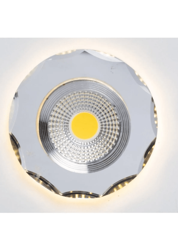 YÜCEELLER 5+5W 3 KADAMELİ KRİSTAL CAM SPOT