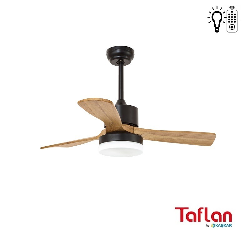 TAFLAN - KAŞKAR F52309 UZAKTAN KUMANDALI LAMBALI TAVAN VANTİLATÖRÜ