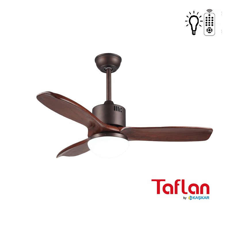 TAFLAN - KAŞKAR F42206 UZAKTAN KUMANDALI LAMBALI TAVAN VANTİLATÖRÜ