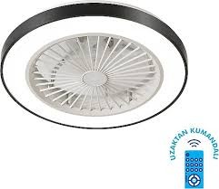 VANTİ KCF297 30W LEDLİ DEKORATİF TAVAN VANTİLATÖRÜ SİYAH