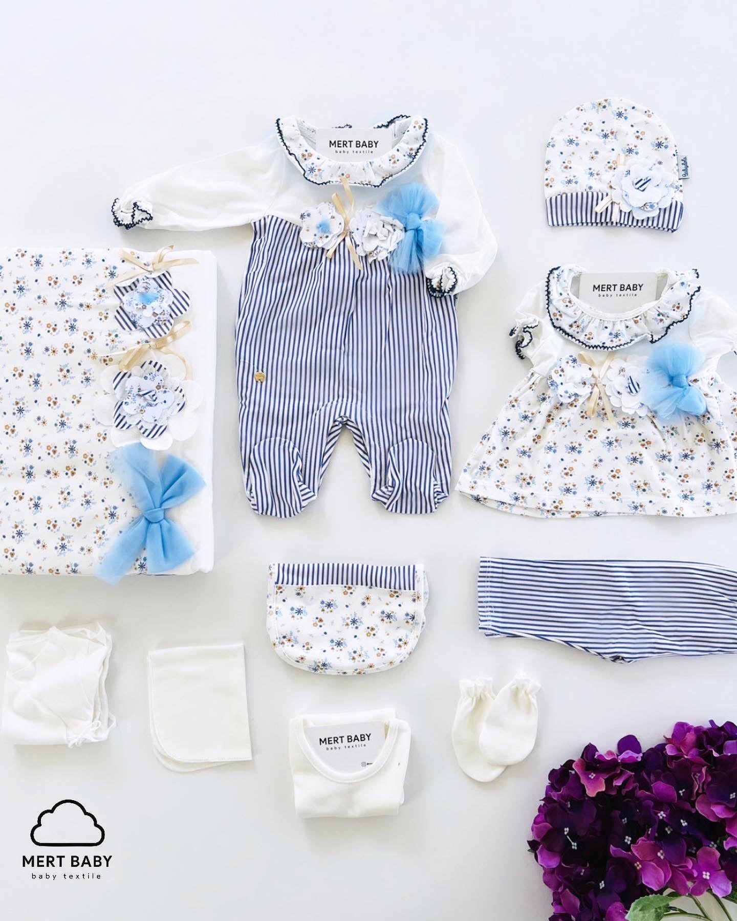 Lux Elite Class Flowers Newborn Set