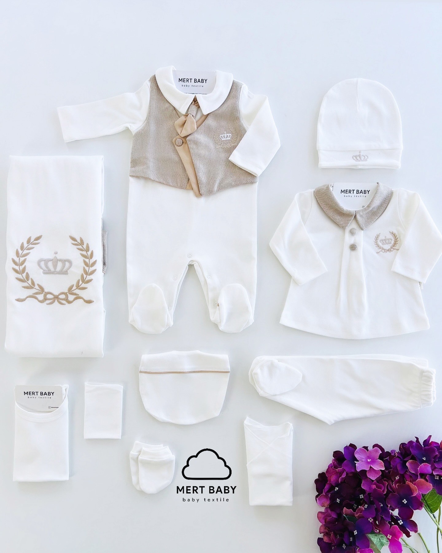 My Little King Newborn Set