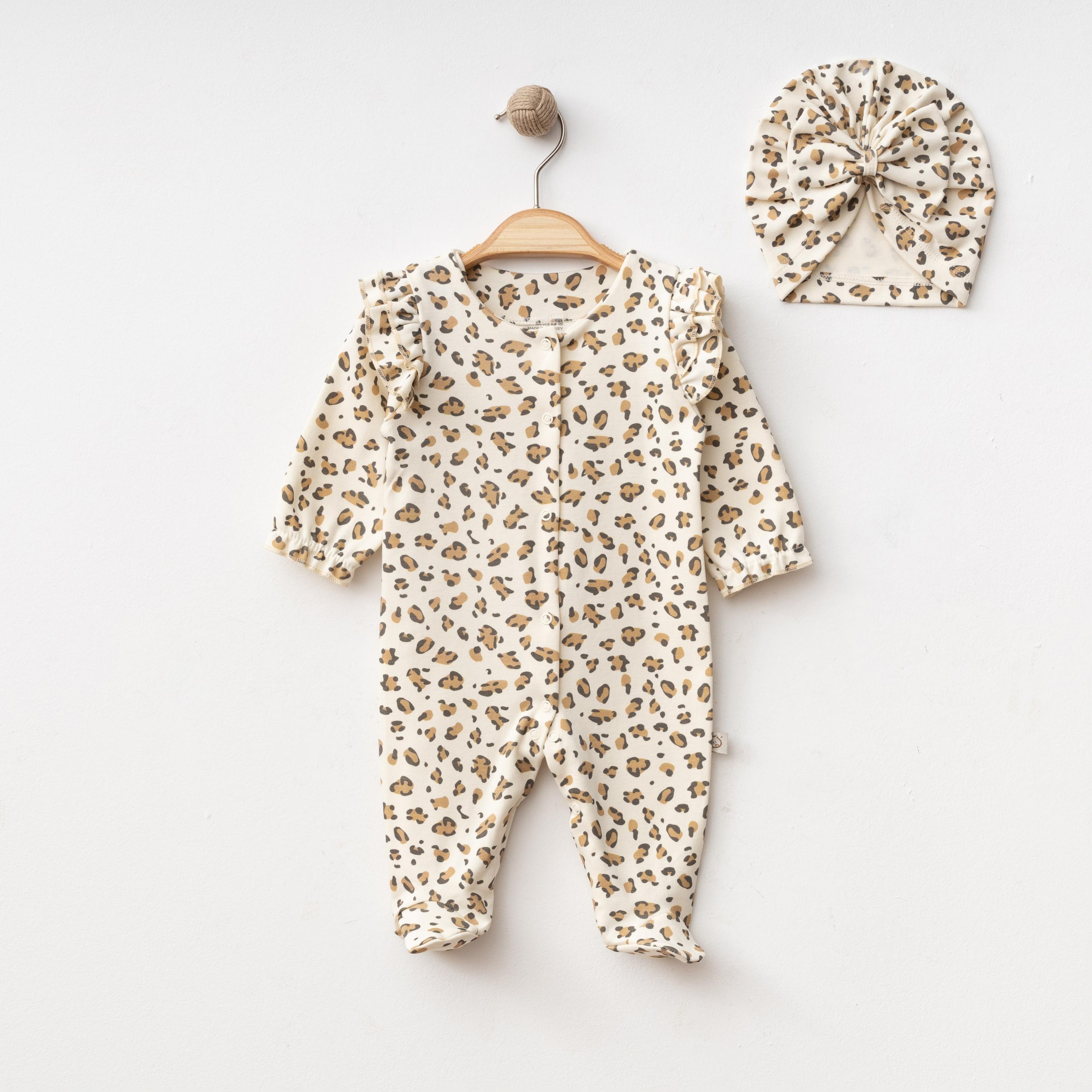 Luna Leopard Jumpsuit Natural