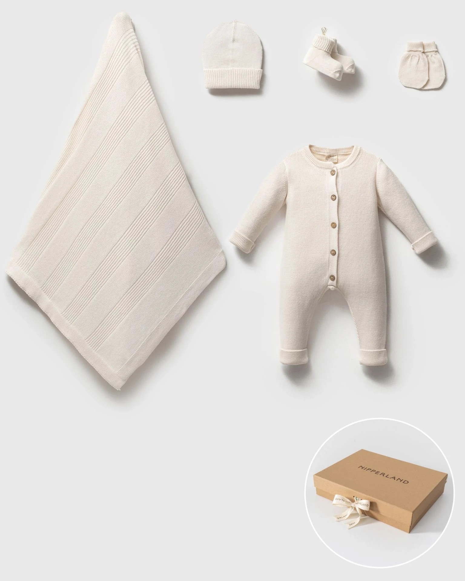 Premium Tricot Organic Newborn Set