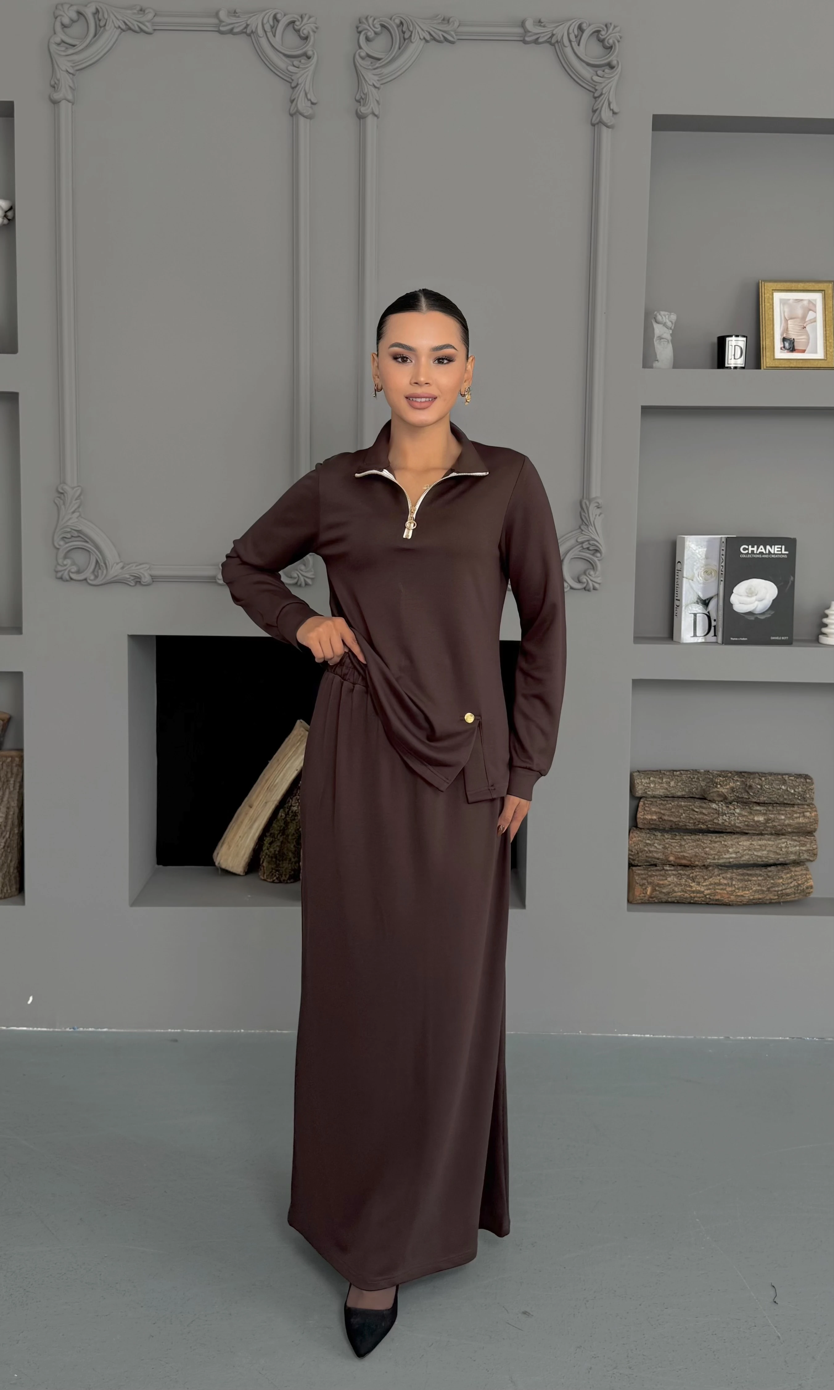 Cool Takım - kahverengi