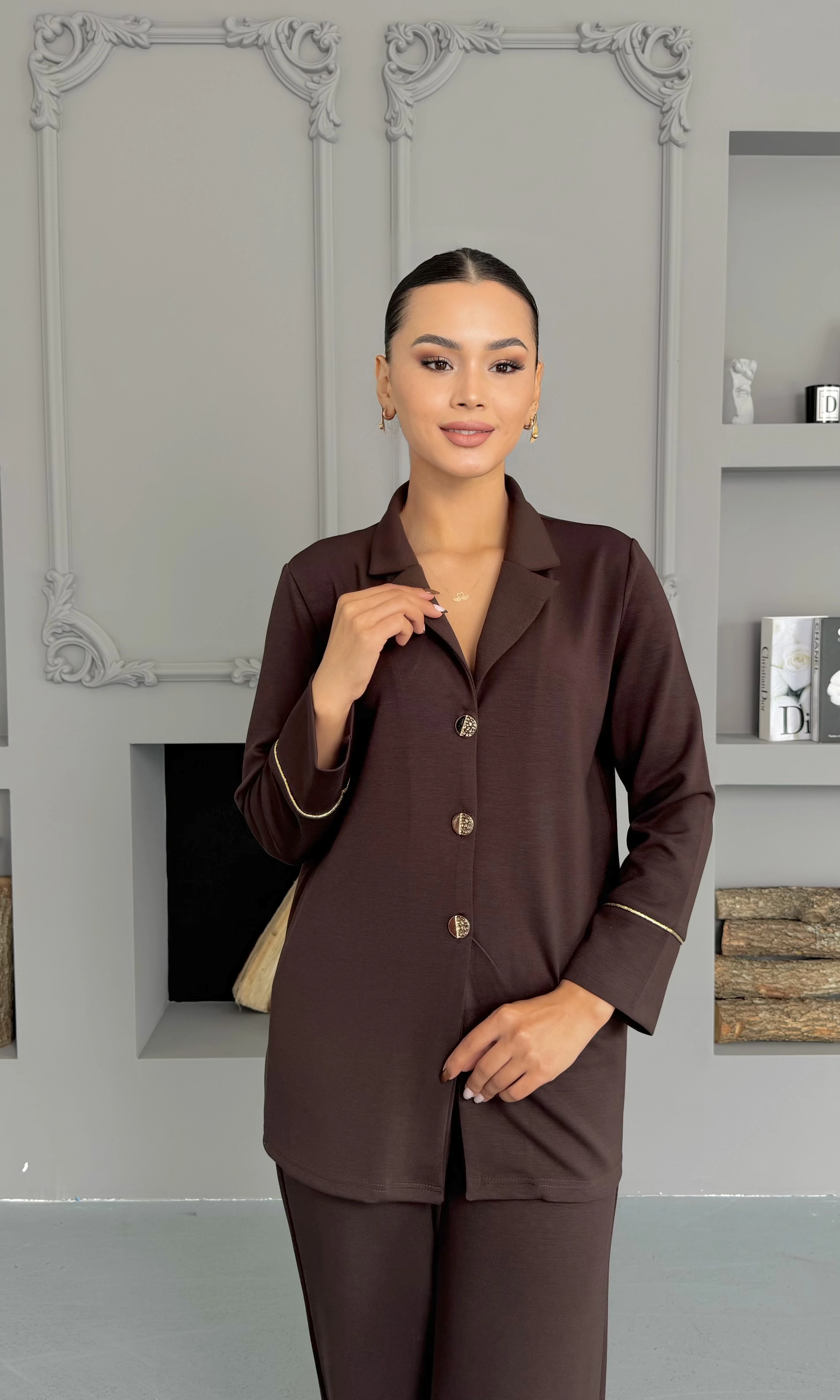 Noble Active Takım - kahverengi