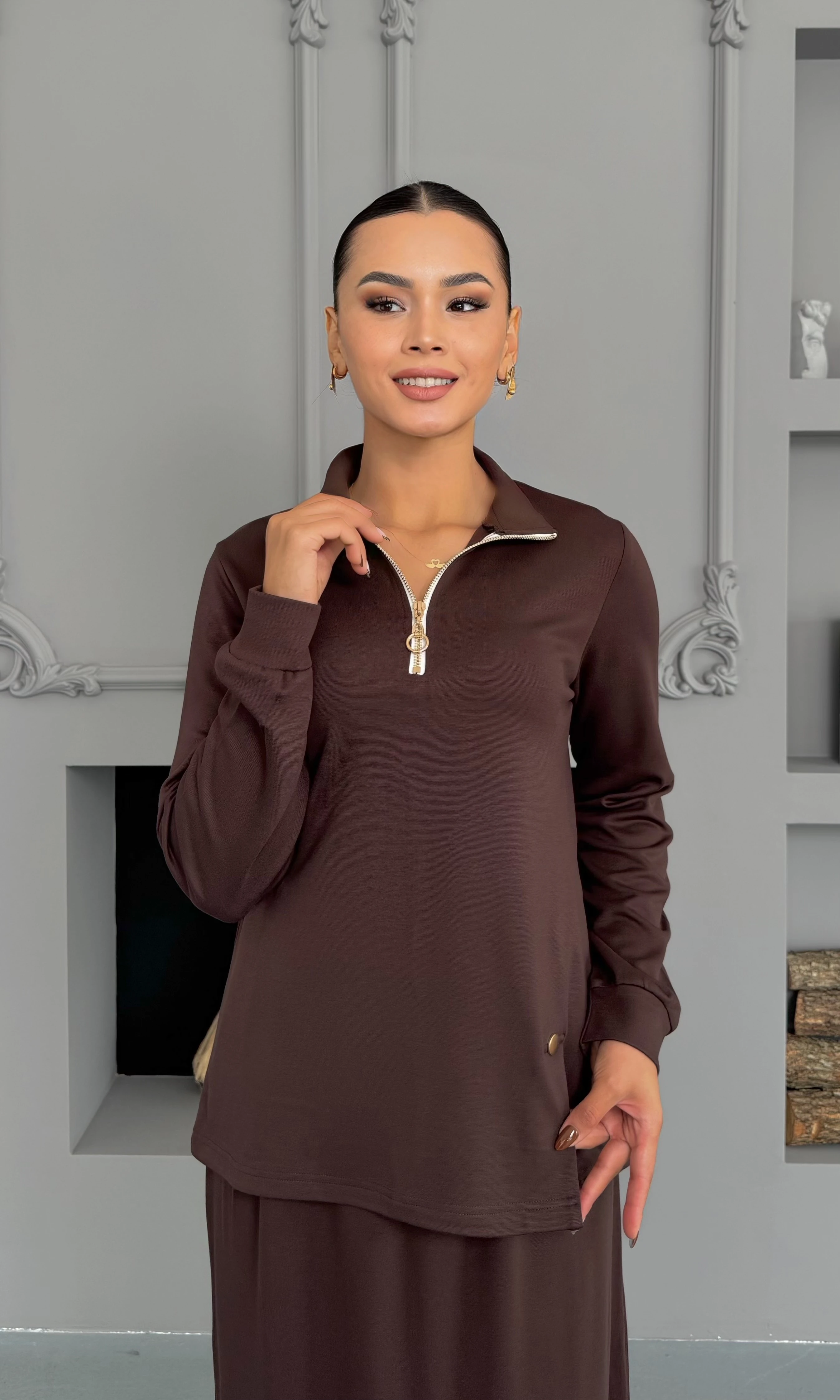 Cool Takım - kahverengi